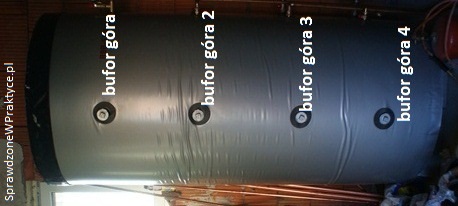 Bufor 1000 litrów w instalacji C.O.