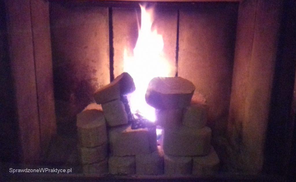 Płonący brykiet miniRUF