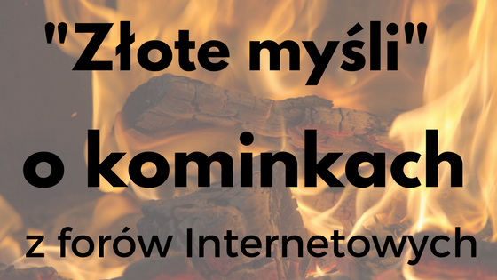 złote myśli o kominkach