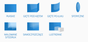 szkło kominkowe
