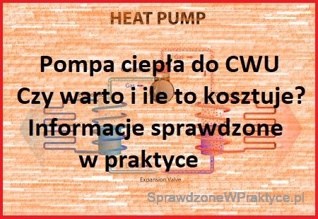 Pompa ciepła do cwu w praktyce