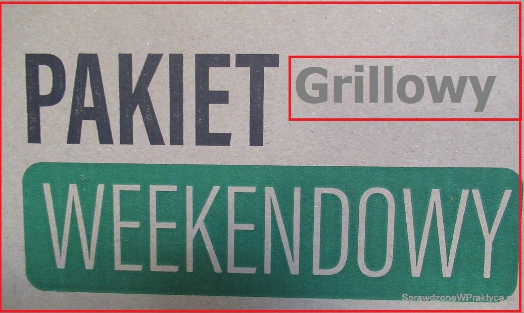 Weekendowy pakiet grillowy