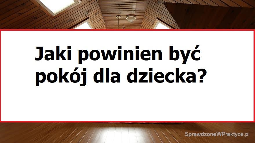 pokój dla dziecka
