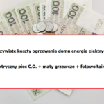 Ogrzewanie elektryczne + fotowoltaika – podsumowanie sezonu grzewczego 2020/2021.