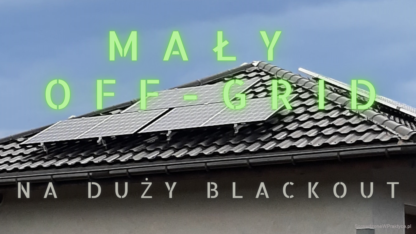 mały OFF-GRID