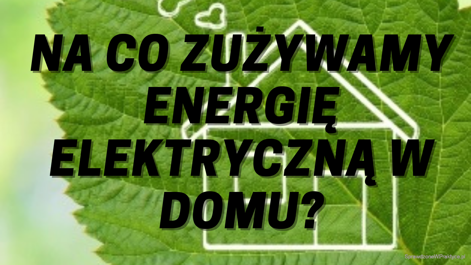 Na co zużywamy energię elektryczną w domu