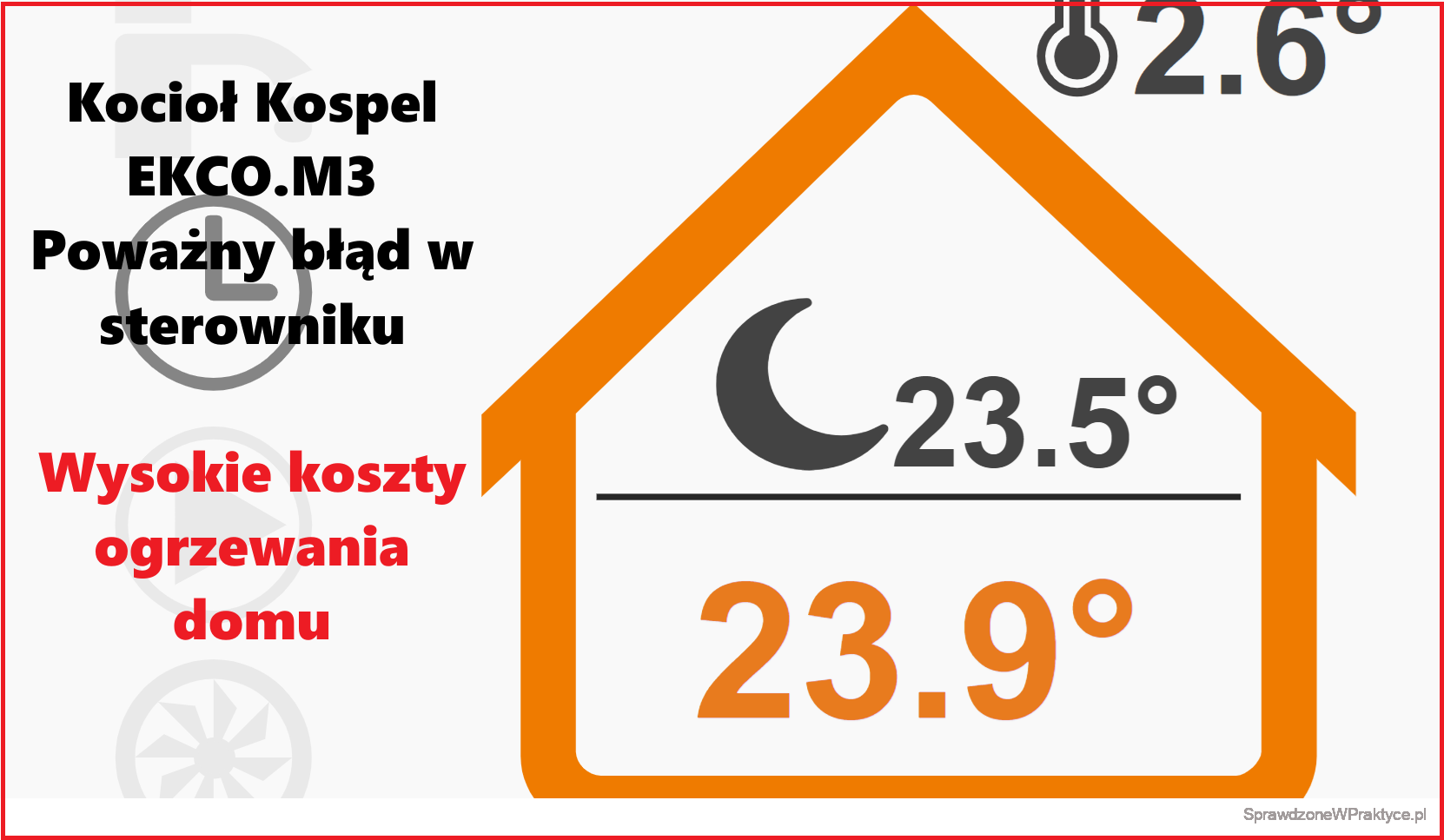 kocioł Kospel wysokie koszty ogrzewania