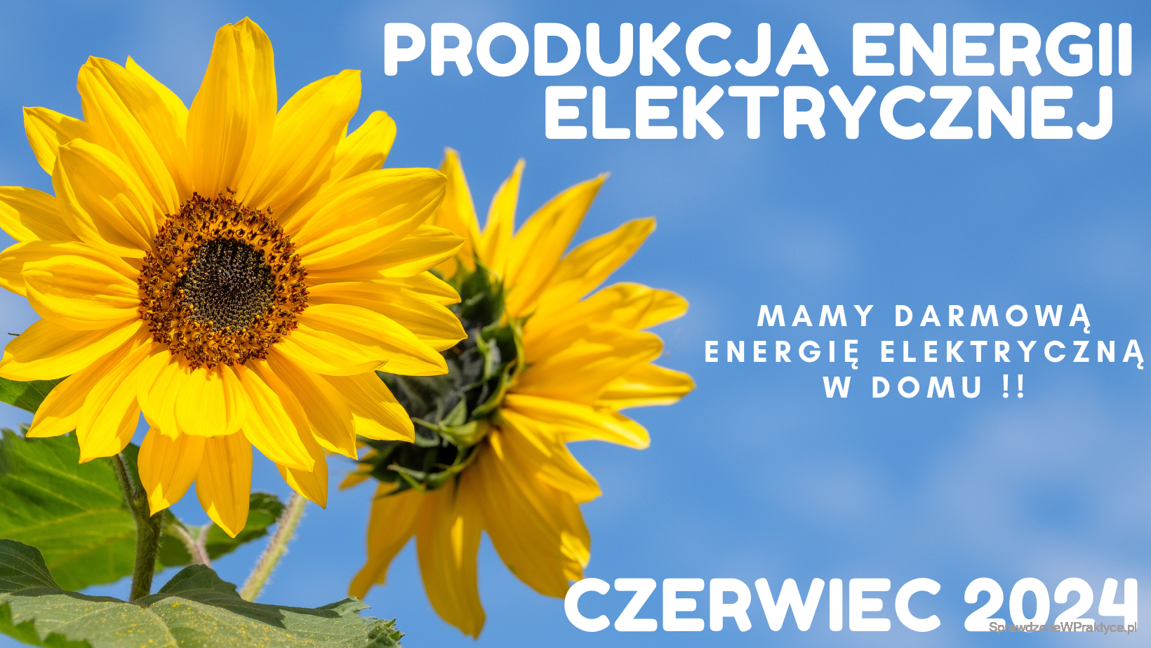 Produkcja energii elektrycznej czerwiec 2024